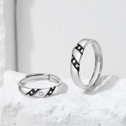 Engravable Matching Rings Set for Couples